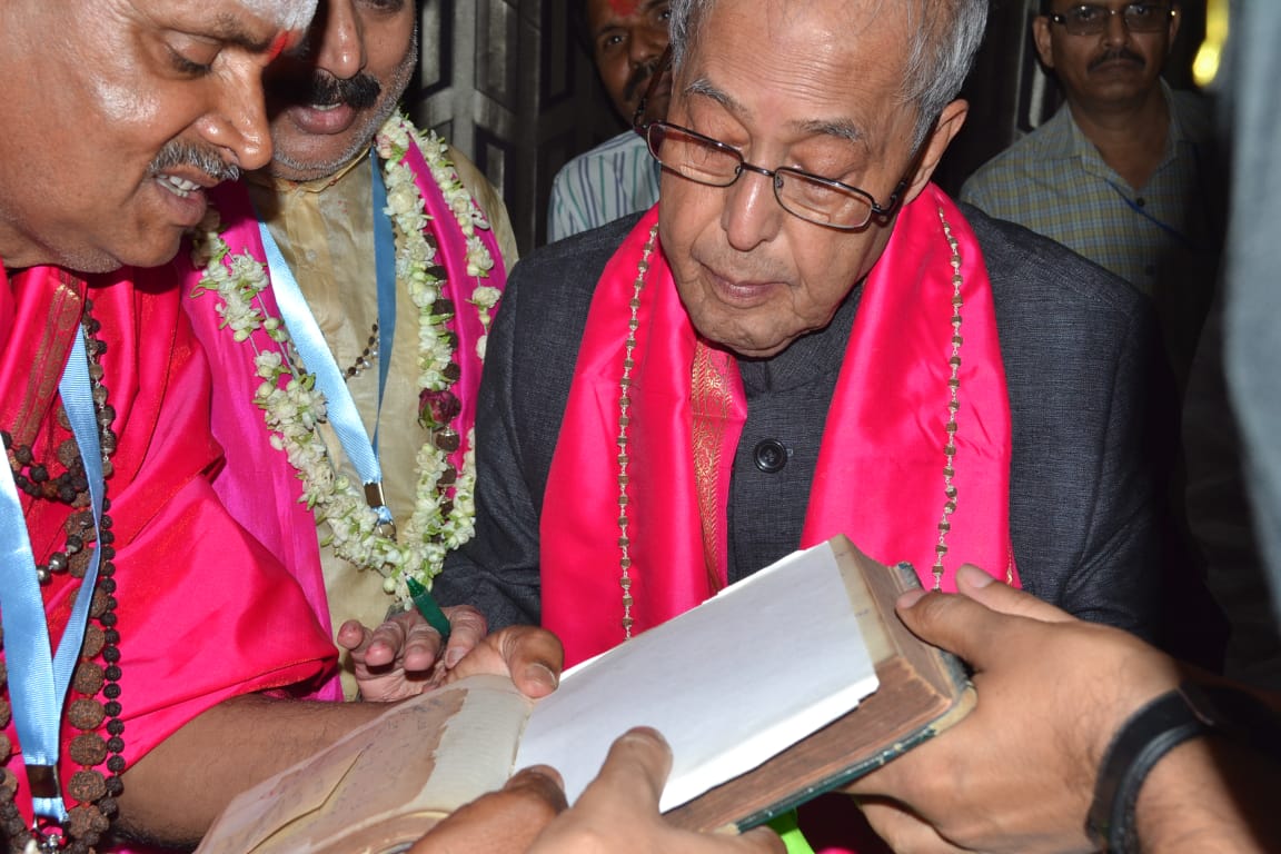 former president pranab mukherjee three times visits to deoghar