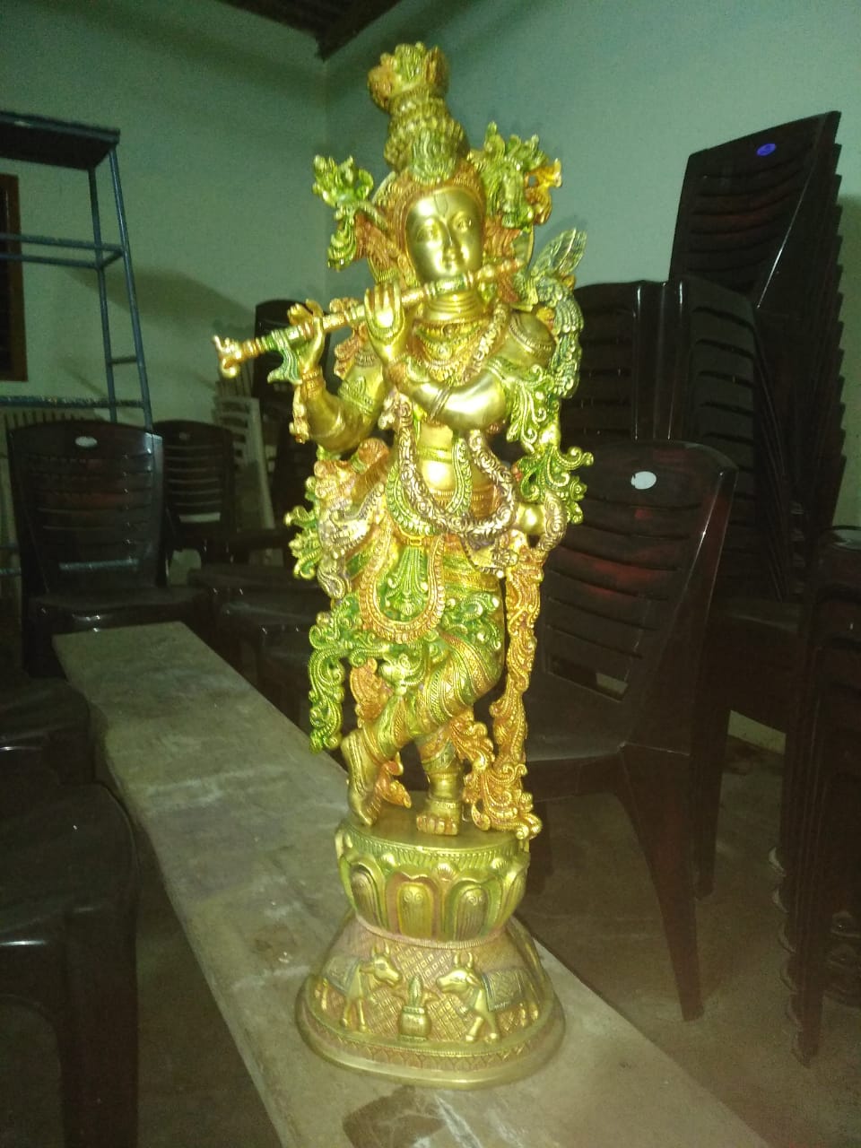 8 kg idol of Lord Krishna found in Karnataka river