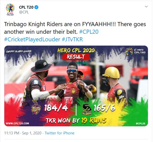 Caribbean Premier League 2020