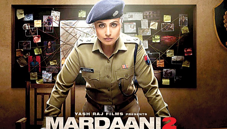 Rani Mukherjee with traffic police