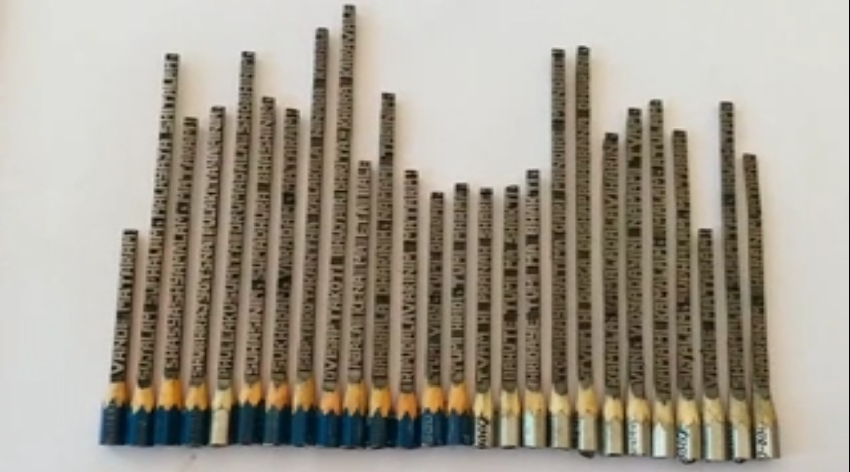 Husna inscribed entire lyrics of Vande Mataram on pencil lead