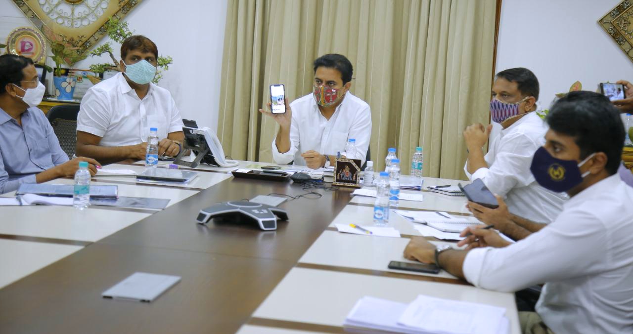 Telangana IT Minister KTR AT NASCOM CONCLAVE in Video Conference