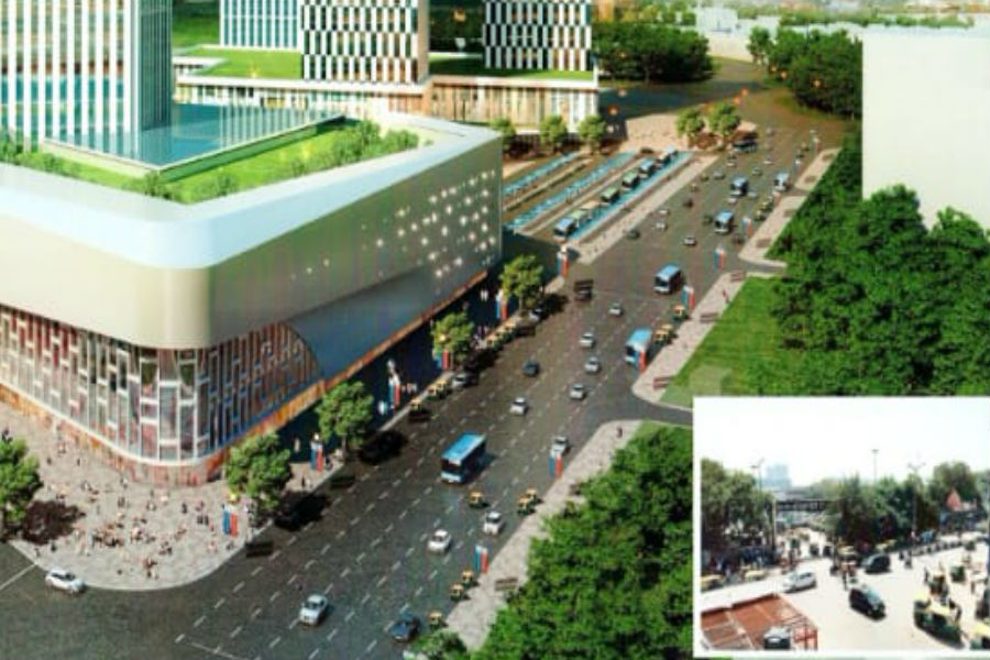 Mall and cinema experience in 40-storey building of New Delhi railway station