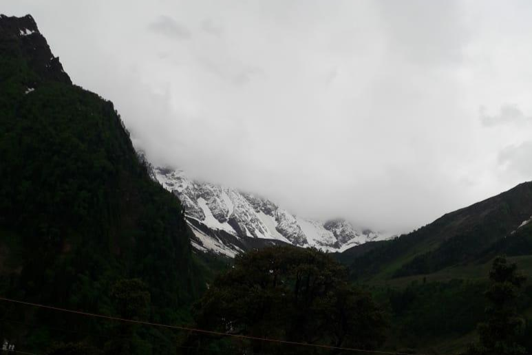 snaowfall in lahaul spiti