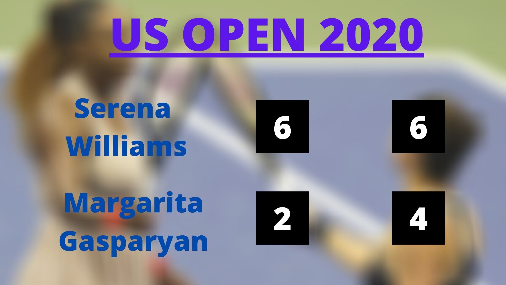 Serena Williams, US Open 2020