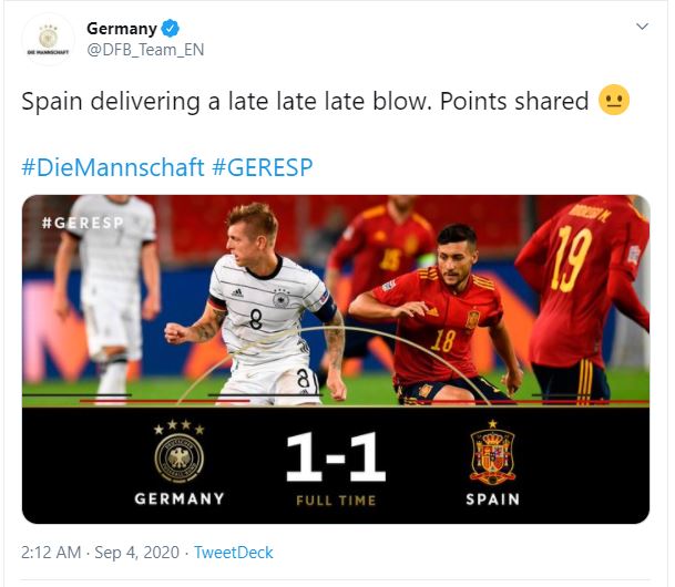 Spain vs Germany