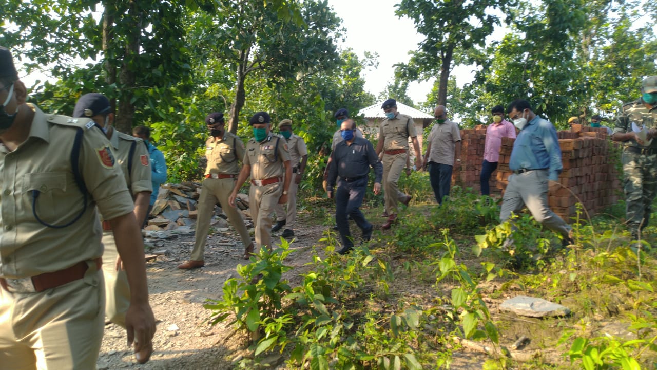 dg-visited-jhargram-with-a-police-team