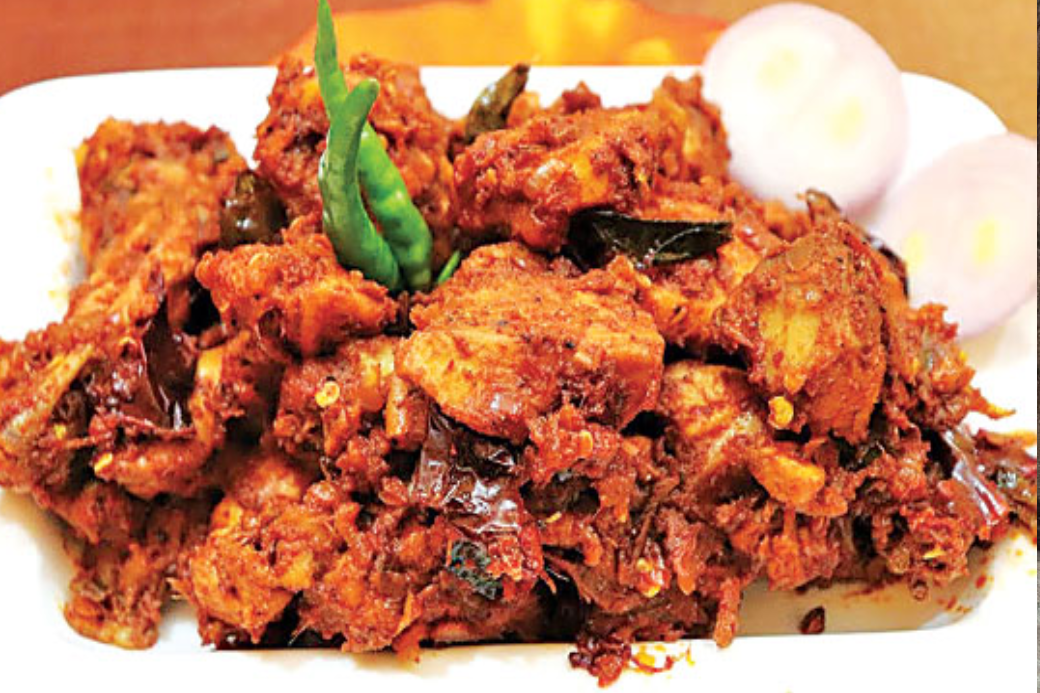 variety dishes with chicken like achari and chettinad fry curries