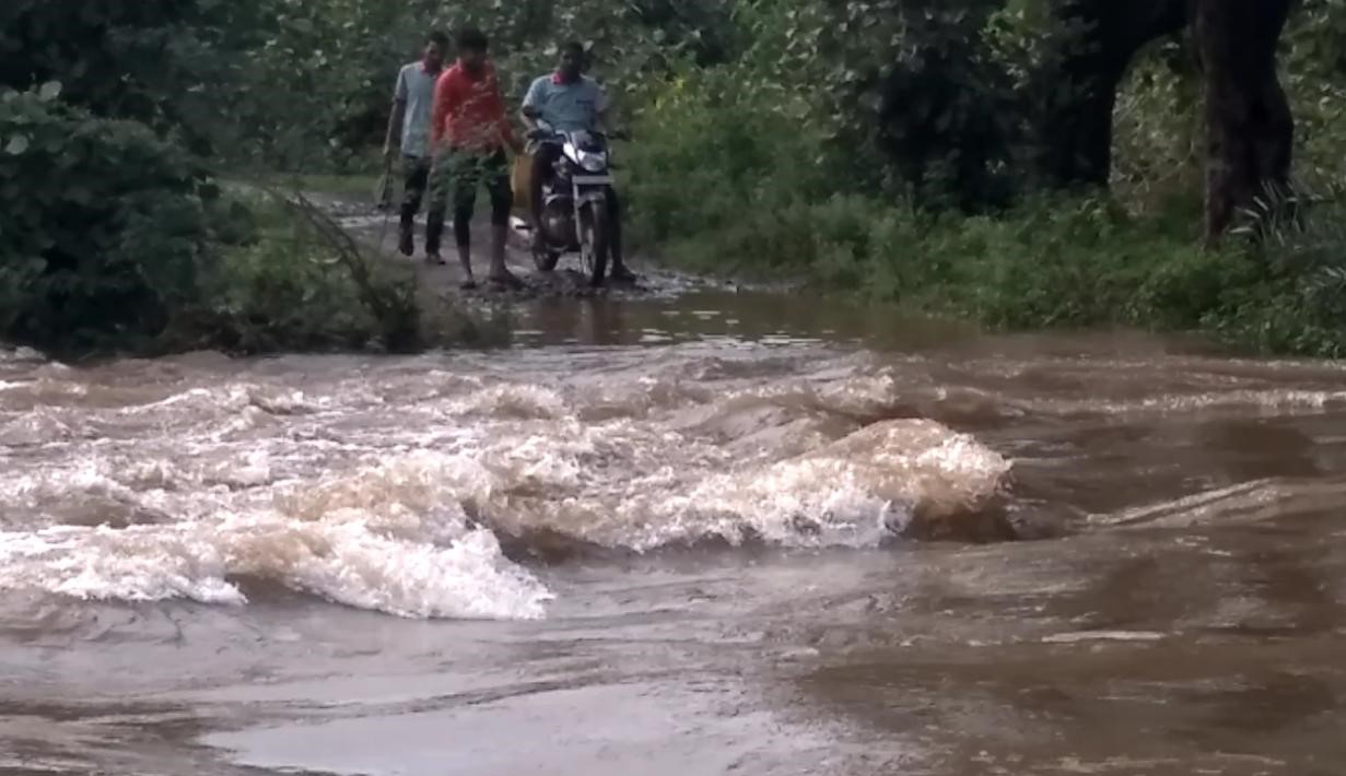 no road in Hathidgad village of Padalia Municipal Council of Khargone