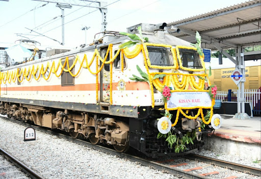 Jagan, central ministers flag off South India's 1st Kisan Rail