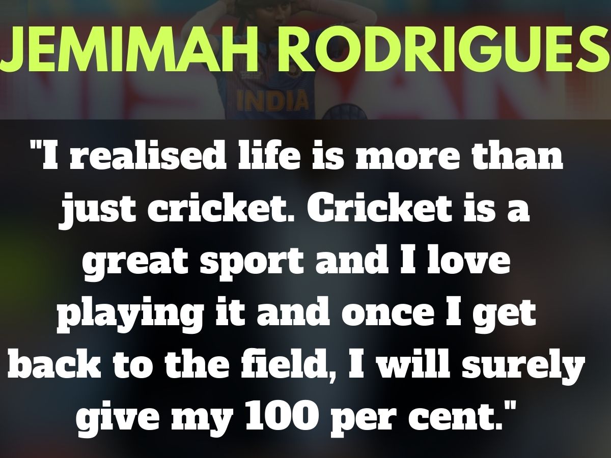 Jemimah Rodrigues, Indian Women's Cricket Team