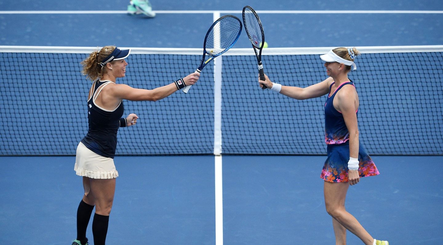 Zvonareva, Siegemund win US Open women's doubles title