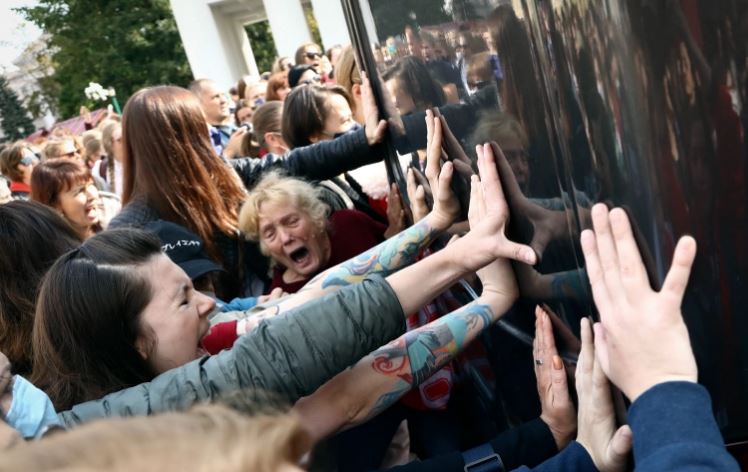 protest in belarus