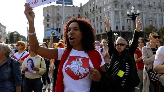 protest in belarus