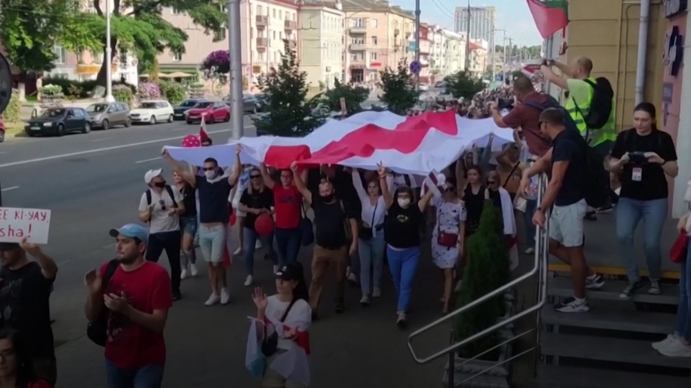 protest in belarus