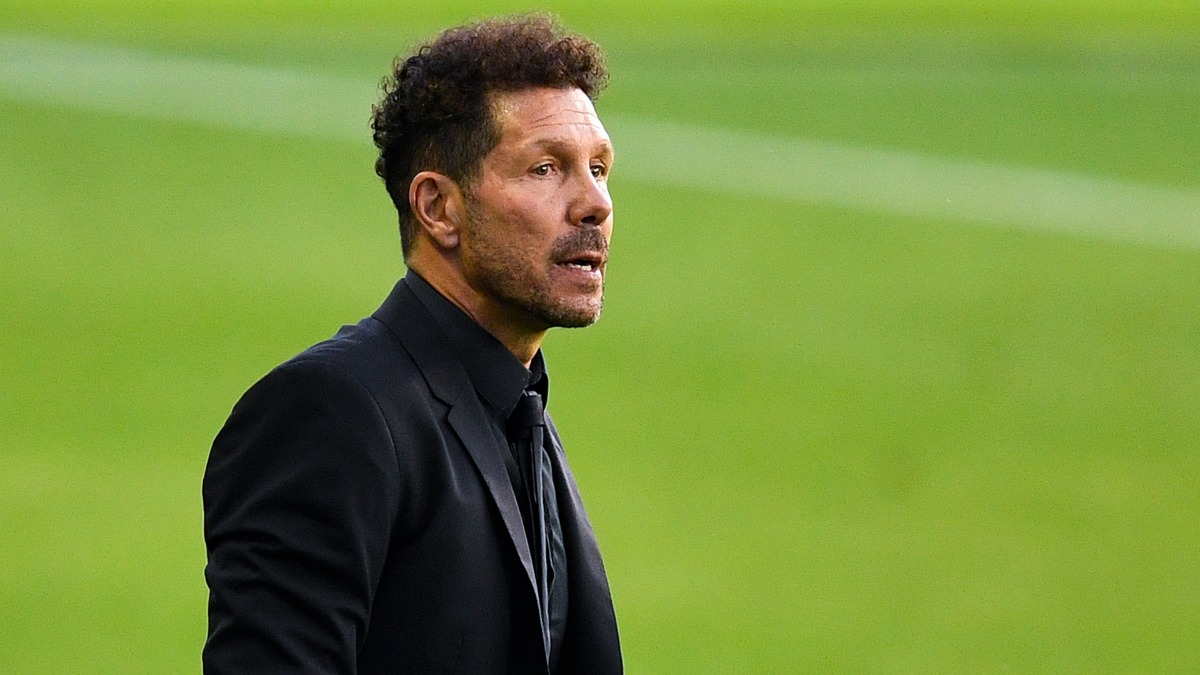 Atletico Madrid coach Diego Simeone