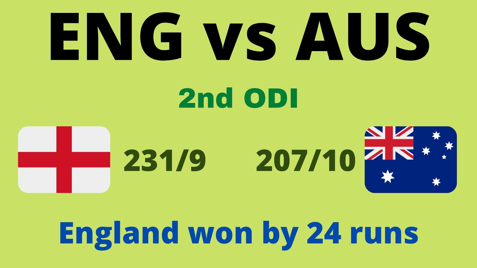 ENG vs AUS