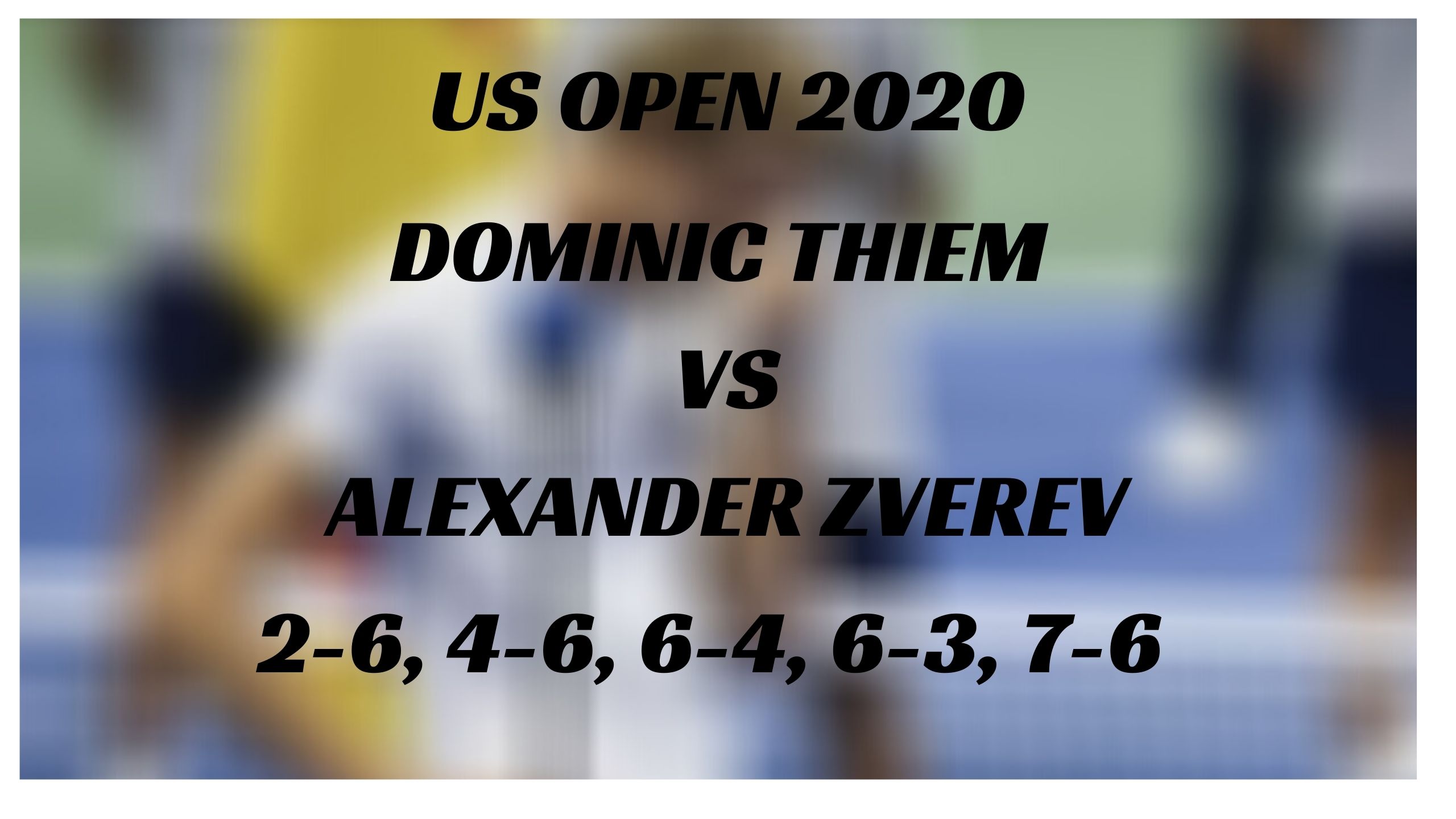 Alexander Zvereve after his loss in US open 2020 final