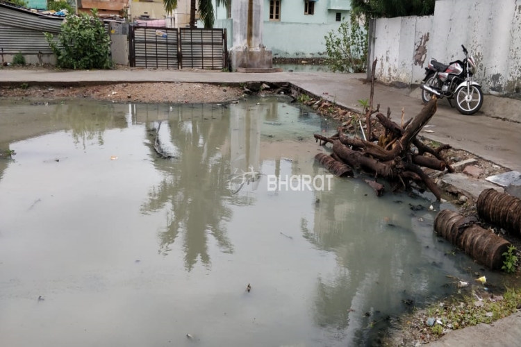 heavy rain leads to problem in ballary