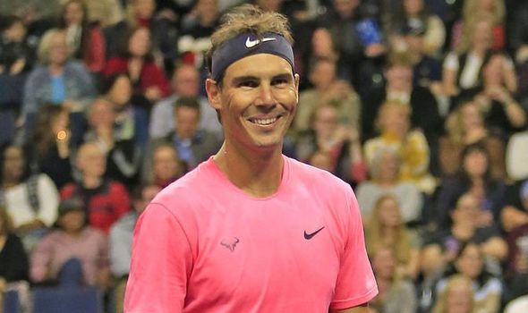 I am happy to be back says Rafael Nadal in rome while competeing for Italian open