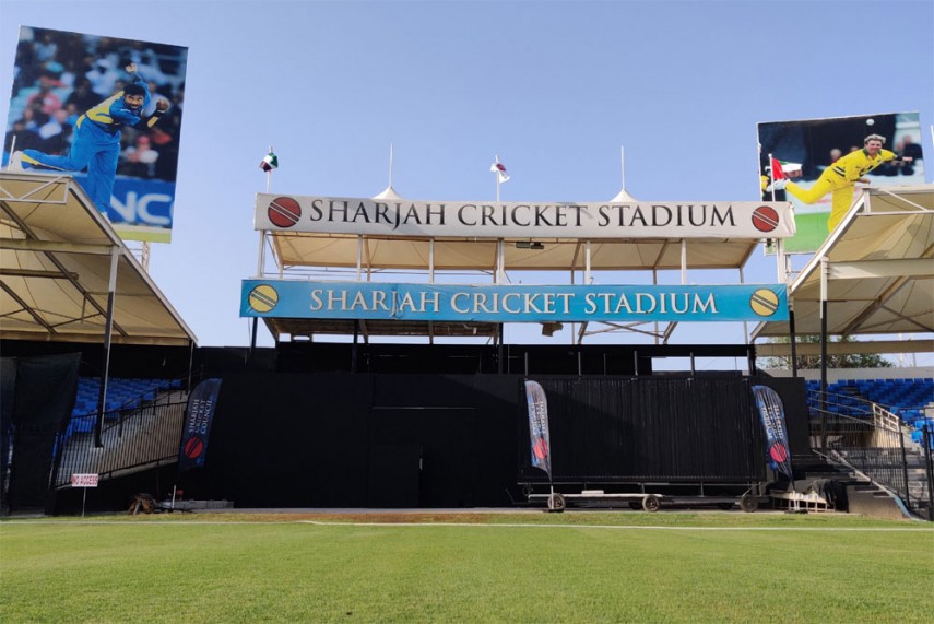 IPL 2020: BCCI president sourav ganguly visits Sharjah Stadium