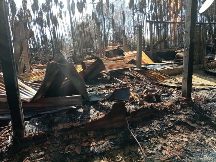 Baghjan fire cause huge damage to the environment of loacal villages