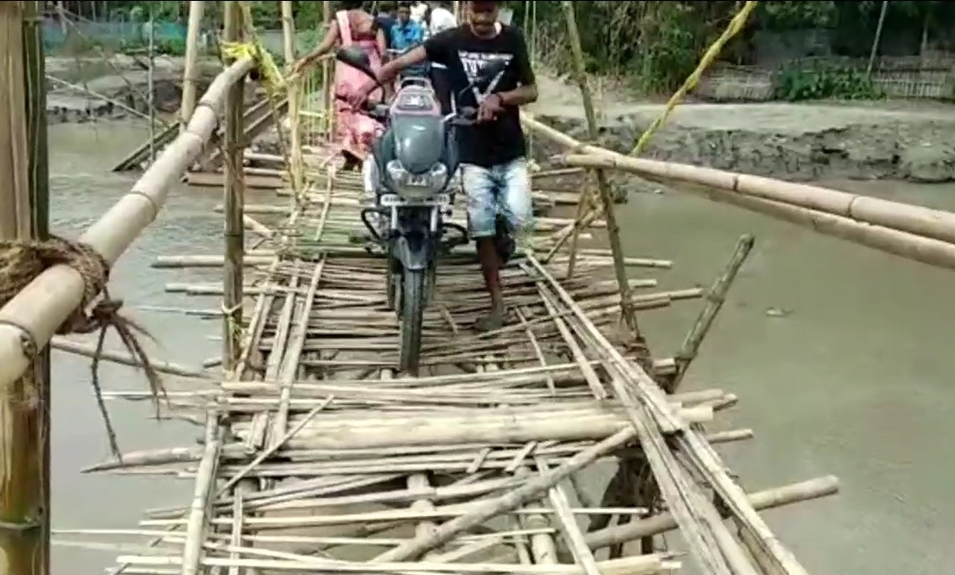 Poor Bridge Condition In South Salmara