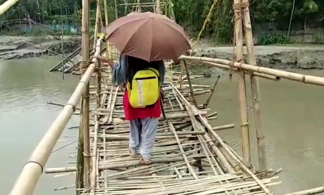 Poor Bridge Condition In South Salmara