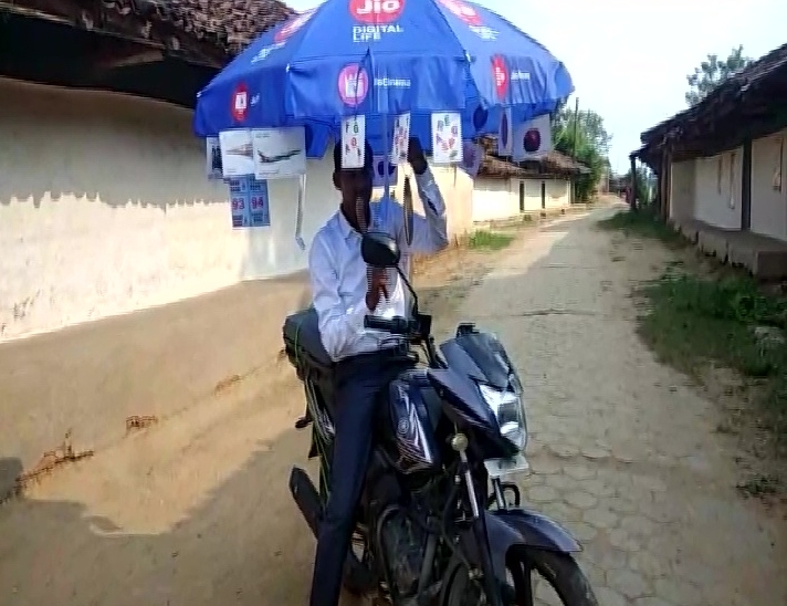 A teacher in Korea conducts 'mohalla' classes for school students on his motorcycle