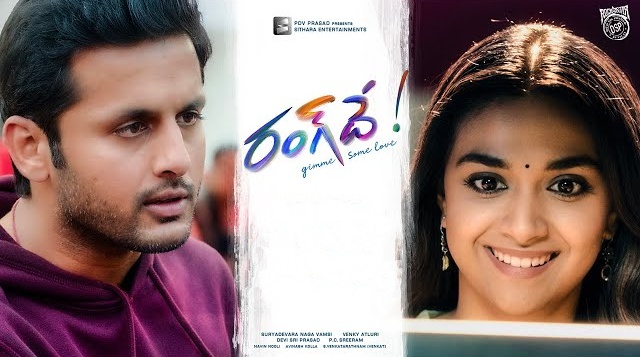 Nithiin and Keerthy Suresh's Rang De Movie shoot to resumes From september 23