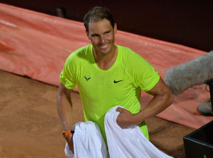 Rafa Ruthless In Rome, Advances To QFs