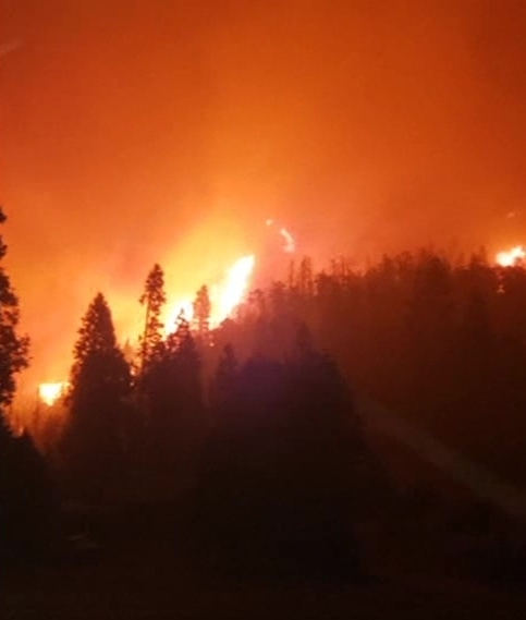 America wildfires: One of the firefighters was killed while trying to contain the blaze