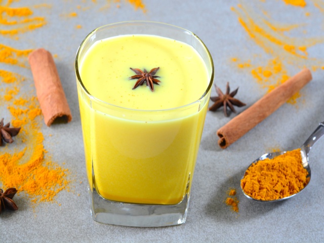 Drink turmeric milk