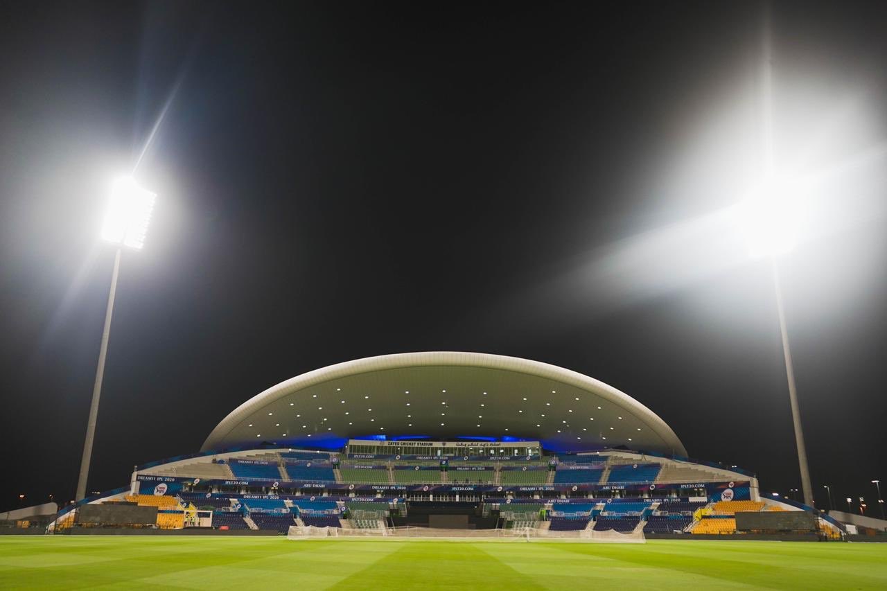 Sheikh Zayed Cricket Stadium, Abu Dhabi.