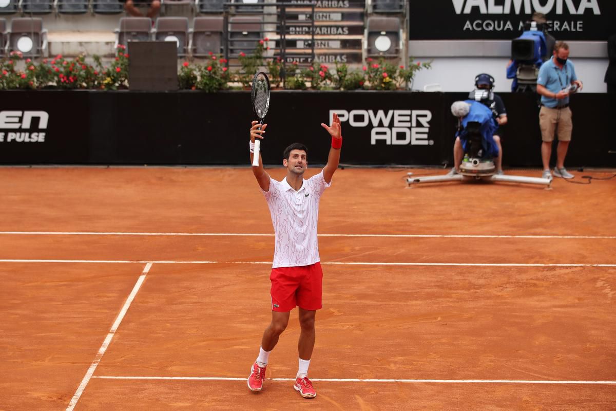 Novak Djokovic, Italian Open 2020