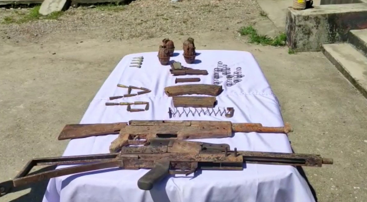 Police recover huge cache of arms-ammunition in Assam's Kokrajhar district