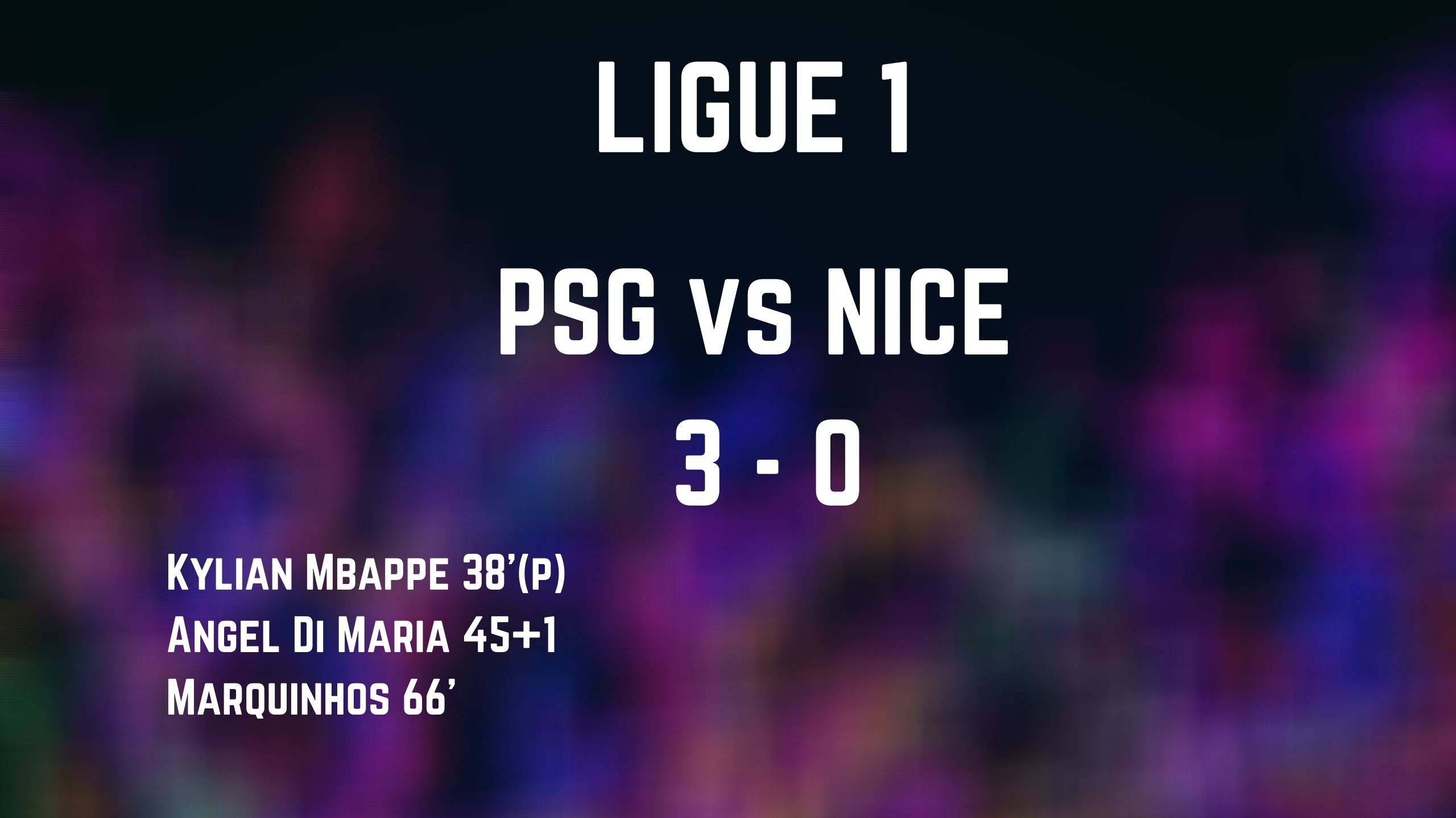 Ligue 1: Mbappe scored and PSG wins by 3-0