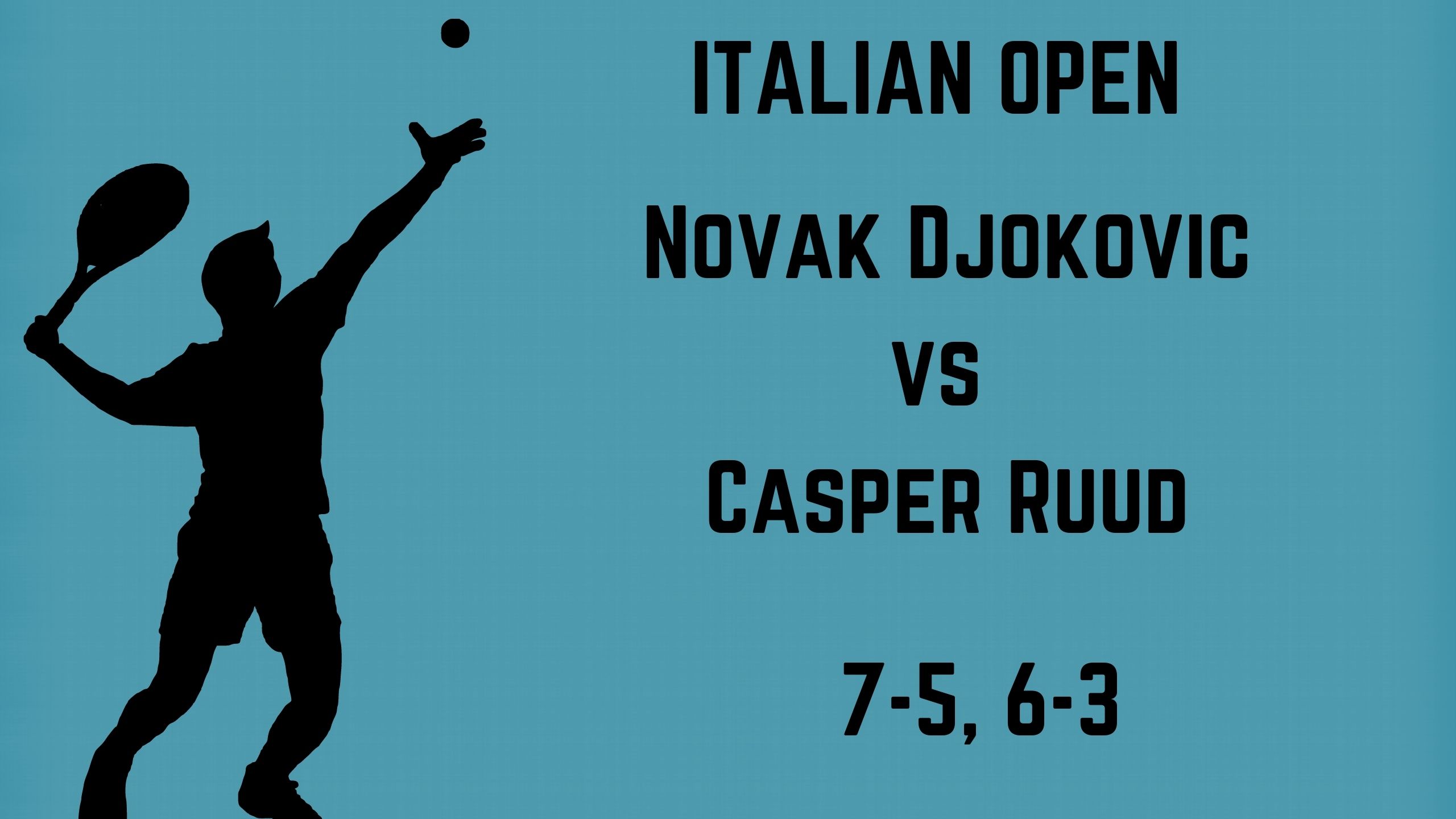 Novak Djokovic reaches his career's 10th Italian open