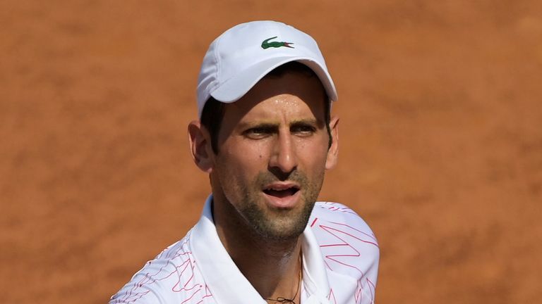 Novak Djokovic reaches his career's 10th Italian open