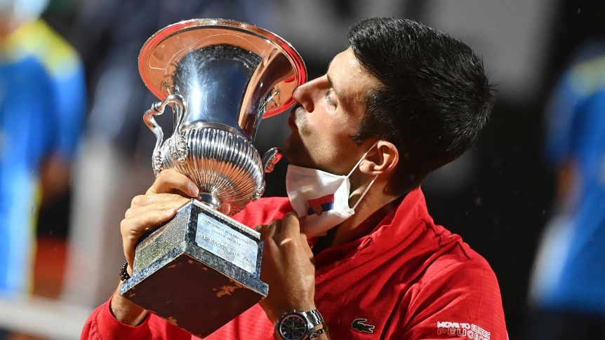 Djokovic back on track with fifth Rome title