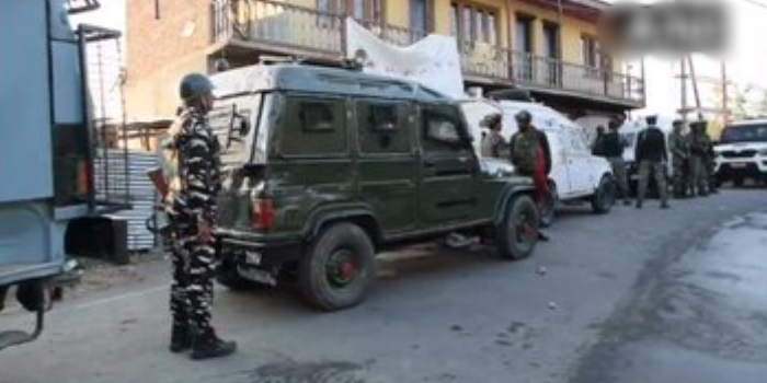 One unidentified terrorist neutralised by security forces in an ongoing encounter in Budgam