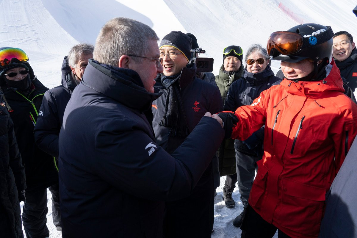 Thomas Bach, IOC cheif Thomas Bach, Beijing Winter Olympics 2022