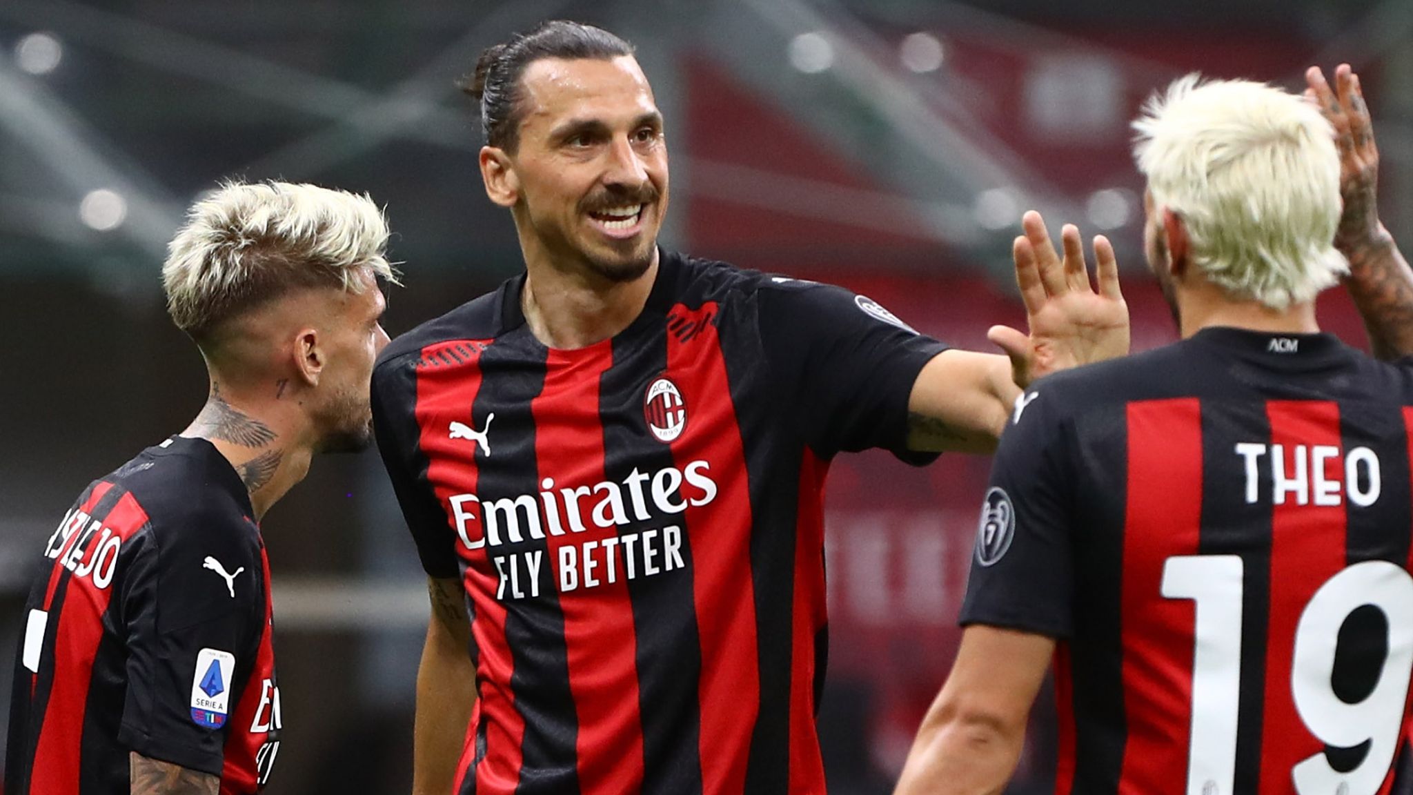 Serie A: Ibrahimovic helps AC milan win