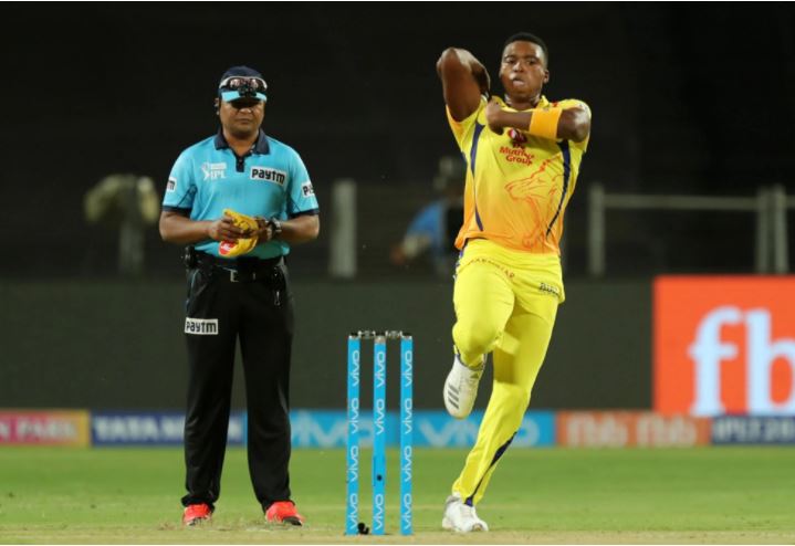 Lungi Ngidi, RR vs CSK, IPL 2020