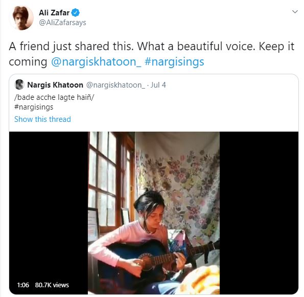 نرگس خاتون: کشمیری گلوکارہ جس کے پاکستانی گلوکار بھی شیدائی ہیں