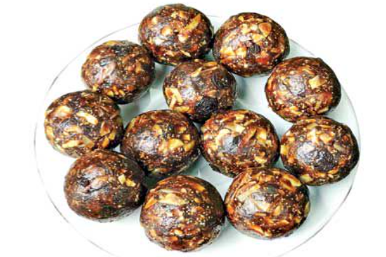make tasty laddu without sugar with jaggery and dryfruits