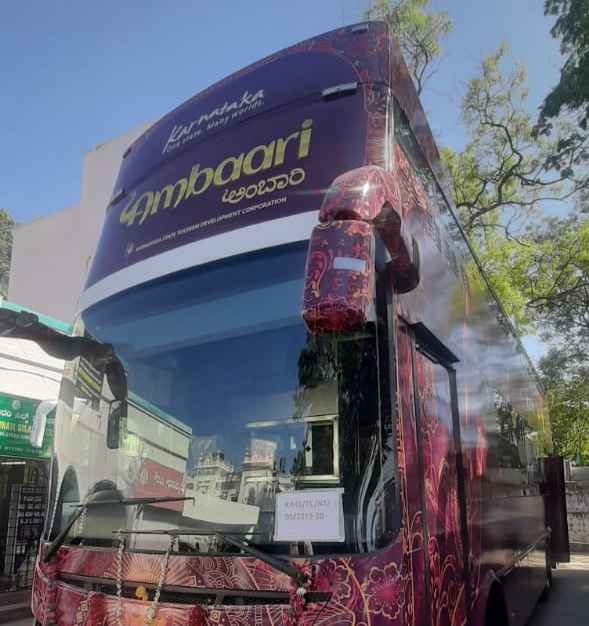 double decker bus  Will serve in Mysore