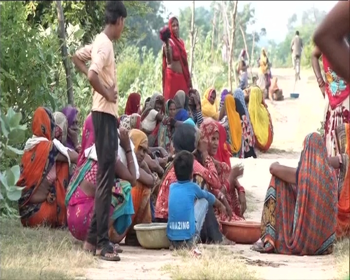 To resolve water crisis, MP village women cut hill to make way for water into pond