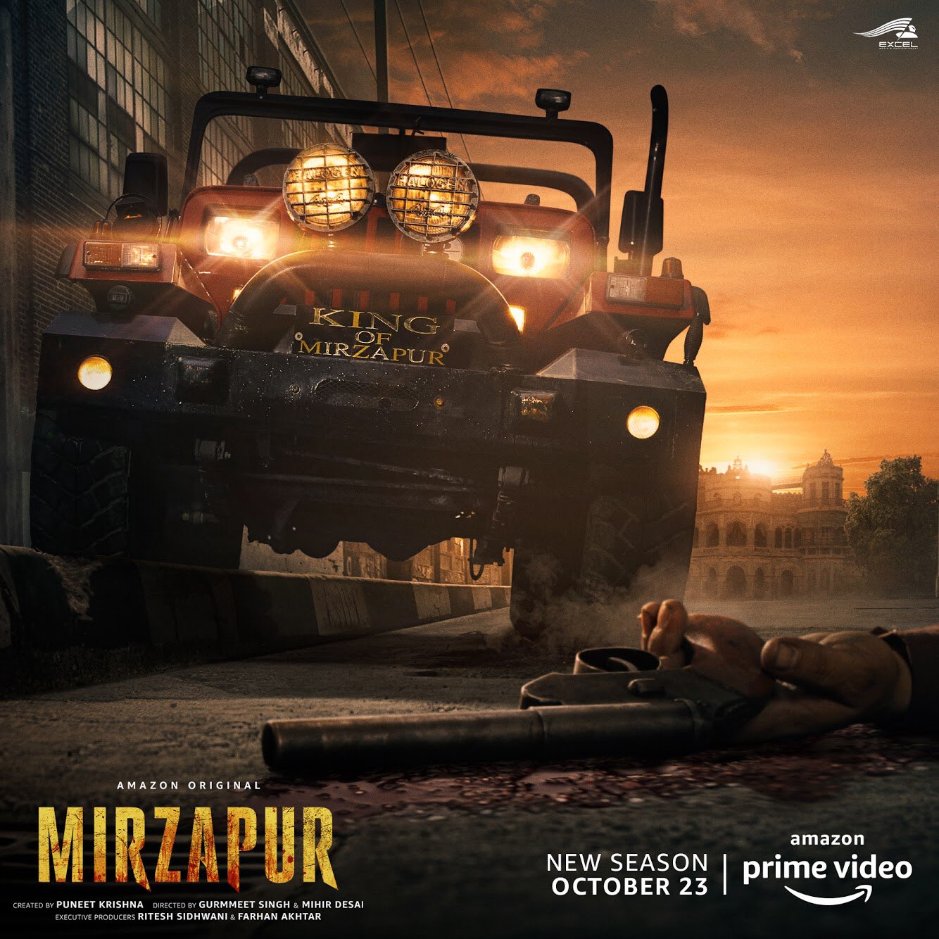 Pankaj Tripathi shares grim poster of Mirzapur 2