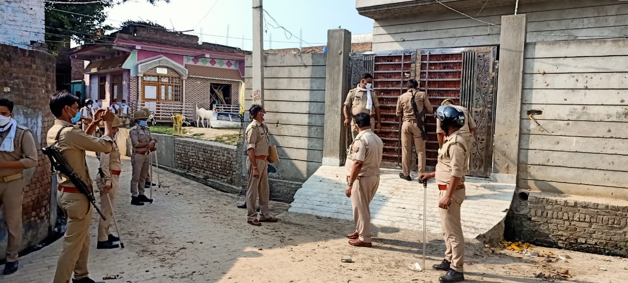 property confiscated under gangster act in moradabad uttar pradesh